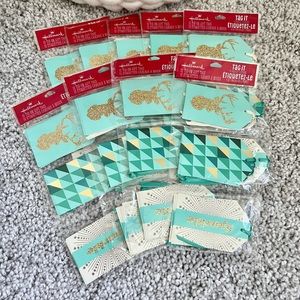 9 pkgs - Hallmark Gift Tags (108 tags) NWT